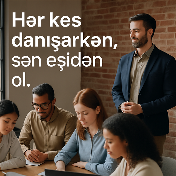 Liderlikdə Səssizlik: Danışmadan Təsir Etməyin Sənəti